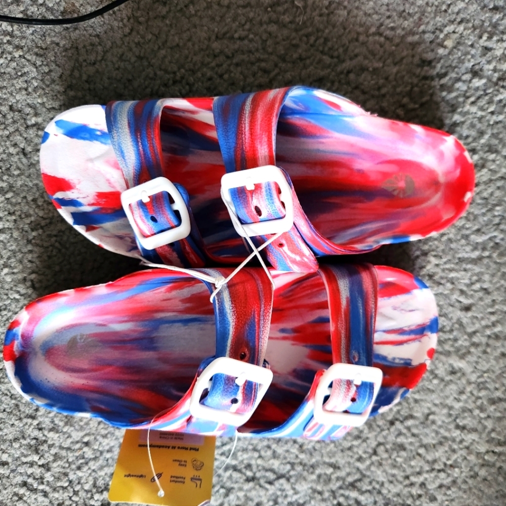 Tie-Die America Sandals - Picture 6 of 7